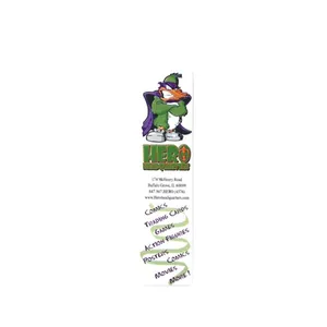 1.5 in x 6.25 in Custom Printed Bookmark