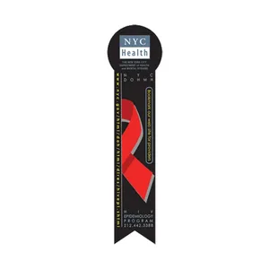 2 in x 8 in Round Top Dove Tail Custom Printed Bookmark