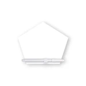 8 in x 8 in Church Shape Memo Board with Magnets or Tape on Back