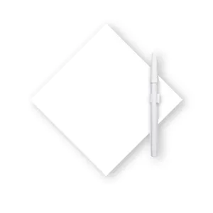 8 in x 8 in Diamond Custom Printed Memo Board with Magnets or Tape