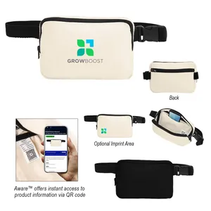 Aware 10 Oz. Recycled Cotton Canvas Belt Bag