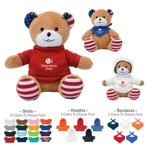 6\" Patriotic Bear