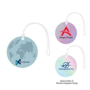 Acrylic Luggage Tag Circle