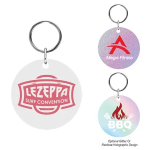 Acrylic Key Tag Circle