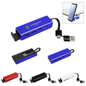 rABS Type-C & USB Hub With Phone Stand