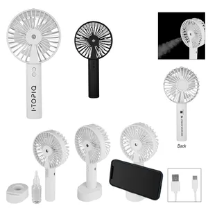 Mist Fan With Phone Stand