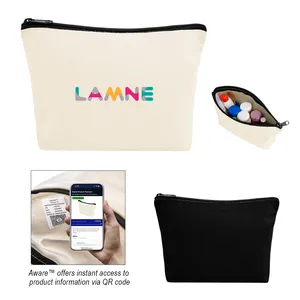 Aware 10 Oz. Recycled Cotton Zip Pouch