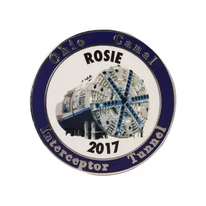 Hard Enamel Lapel Pin 3/4"