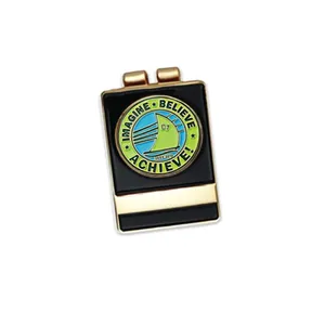 Money Clip with Soft Enamel Ball Marker