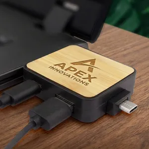 Portable Hub with Type-C Recycled ABS