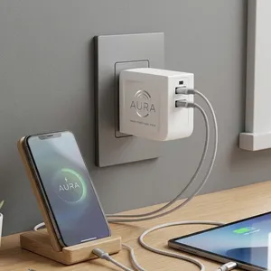 Universal UL Listed AC Adapter 3.4A Dual Port