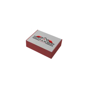 10" X 7.375" X 3.25" 4CP Full Bleed E-Flute Tuck Box