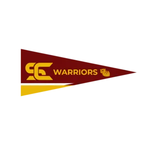 5" x 12" Full Color Felt Pennant - with Strip