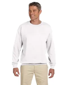 Gildan 180 - White Sweatshirt - Full-Color Imprint