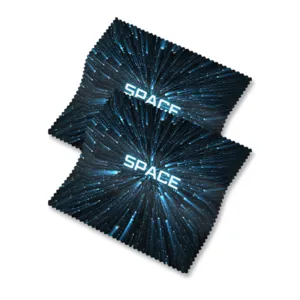 10 in x 10 in Custom Full Color Microfiber Cleaning Cloth