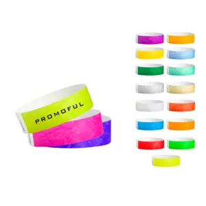 3/4" Custom Tyvek Wrist Band