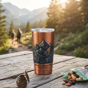 20 Oz. Custom Himalayan Tumbler Gift Set