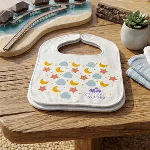 Poly-Cotton Baby Bib