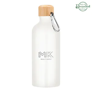 20 Oz. Aluminum Bottle with Bamboo Lid