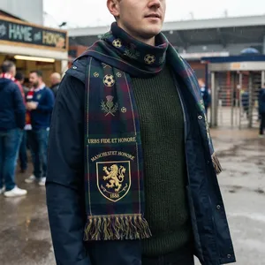 Woven Stadium Scarf, High Definition 57" X 7.75"