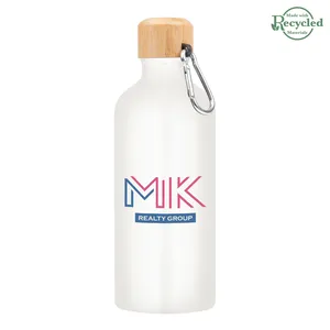 20 Oz. Aluminum Bottle with Bamboo Lid