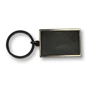 Die Cast Zinc Keychain 1.5"x 1 1/8" X 1/8"