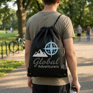 Reusable Non-Woven Drawstring Cinch Bag