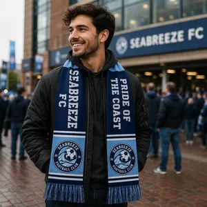 Woven Stadium Scarf High Definition 57" X 7.75"; 2 Sided