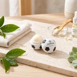 Soccer Ball Shaped Vanilla Lip Moisturizer