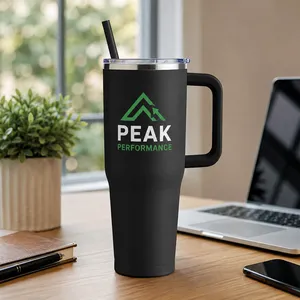 40 oz Vacuum-Insulated Stainless Steel Travel Tumbler
