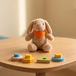 6" Plush Lop-Eared Bunny