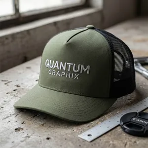 Recycled Cotton & Polyester Mesh Cap
