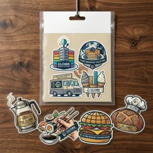 4 Pack Vinyl Stickers