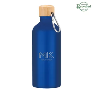 20 Oz. Aluminum Bottle with Bamboo Lid