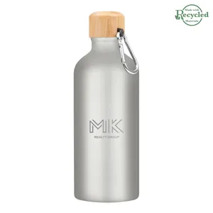 20 Oz. Aluminum Bottle with Bamboo Lid