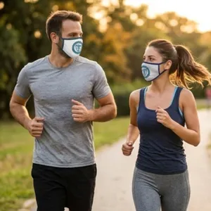 Reusable 3-Layer Polyester Face Mask