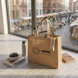 Laminated Jute Tote Bag