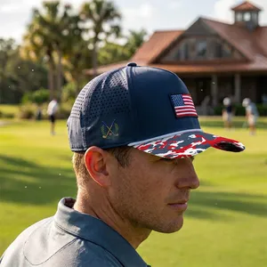 Camo Water-Repellent Performance Rope Cap