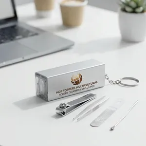 Compact 4-Piece Manicure Travel Kit
