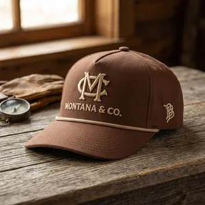 Water-Resistant Canvas Rope Cap