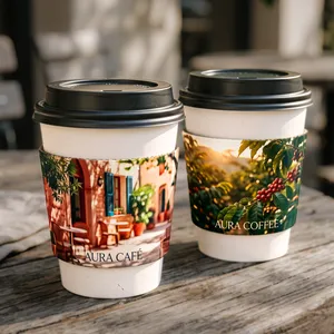 Foam Coffee Cup Sleeve Wrap