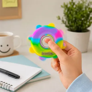 Finger Spinning Pop It Fidget Sensory Toy