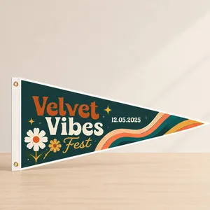 Horizontal Pennant Banner