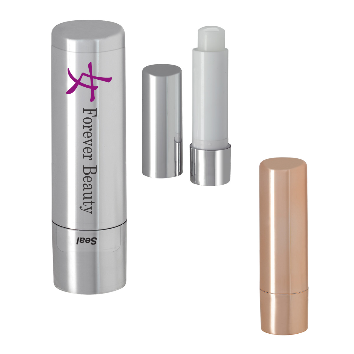 Metal-Designed Lip Balm Stick