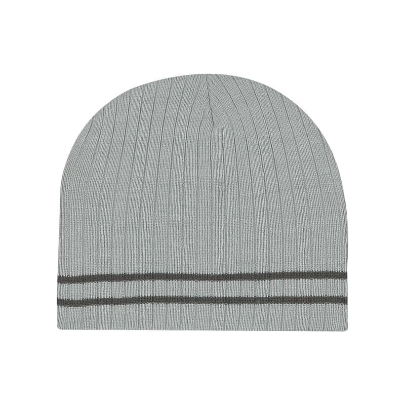 Double Stripe Knitted Beanie 5