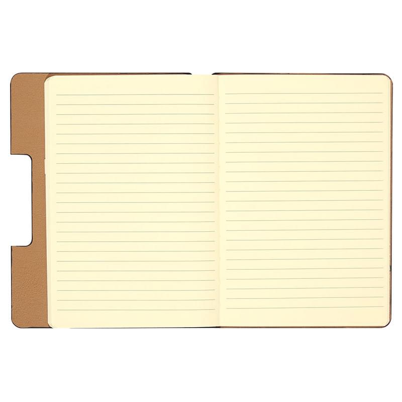 Journal Notebook with Neon Sticky Flags 4