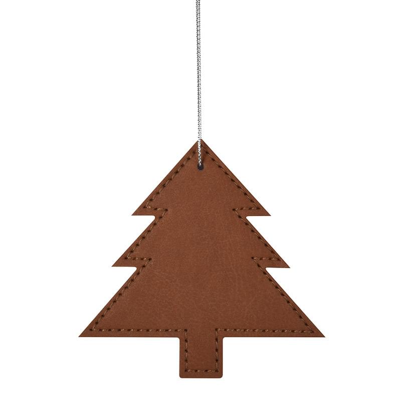 Tree-Shaped Leatherette-Made Ornament 2