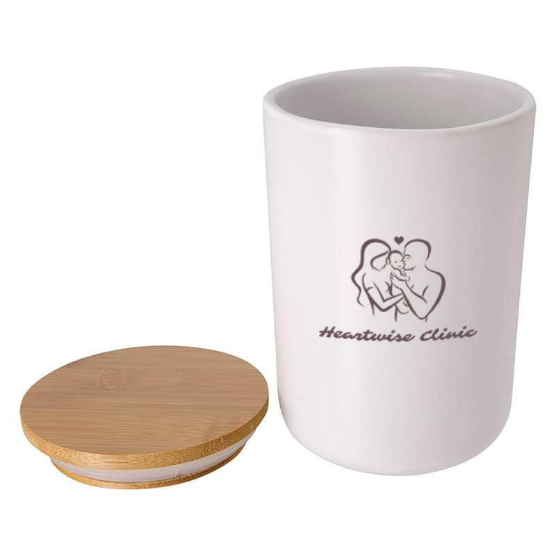 24 Oz. Spice Container with Bamboo Cover