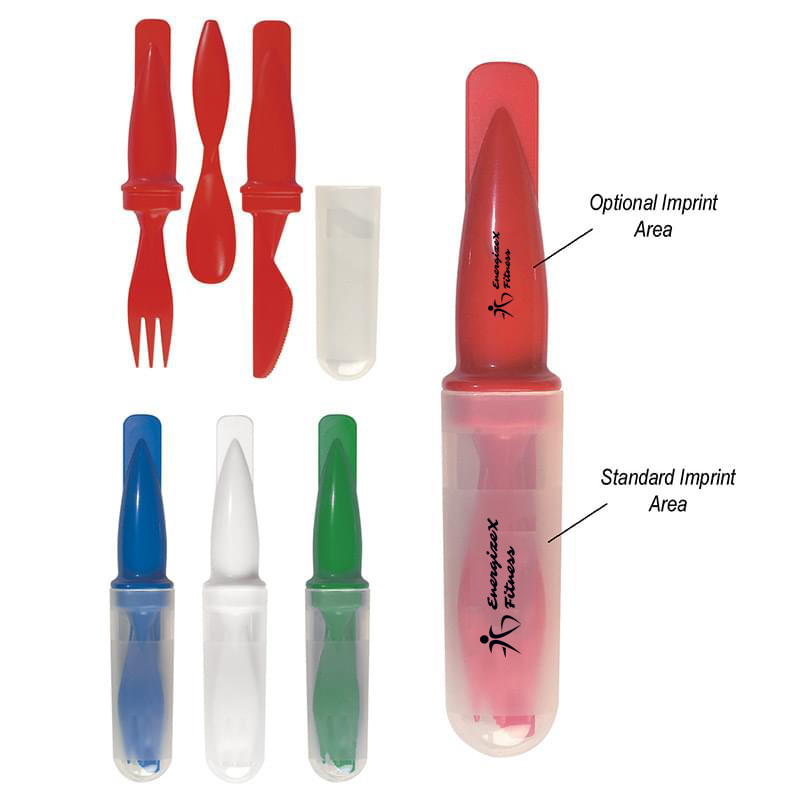 Compact 3-Piece Utensil Set