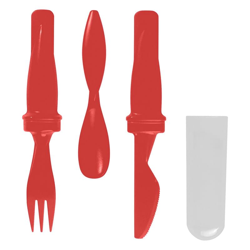 Compact 3-Piece Utensil Set 4